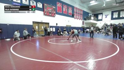 159 lbs Semifinal - Isaac Hernandez, ASG vs Felix Gutierrez, Warhammer WC