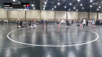 113 lbs Consi Of 8 #2 - Jai Diaz, Maximum Performance vs Brady Sher, Lake Gibson