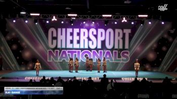 KLM - Savage [2026 L3 - Rec Performance Advanced - 11-18Y Day 1] 2026 CHEERSPORT National All Star Cheerleading Championship