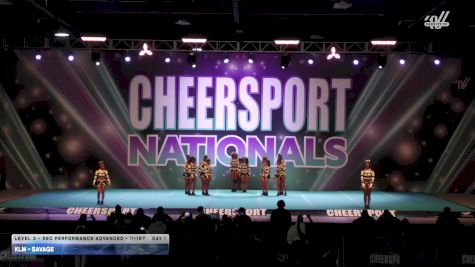 KLM - Savage [2026 L3 - Rec Performance Advanced - 11-18Y Day 1] 2026 CHEERSPORT National All Star Cheerleading Championship