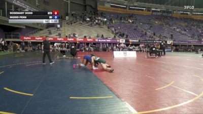 131 lbs Placement (4 Team) - Rosemary Dodd, Bethany vs Ingrid Penn, Marymount