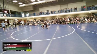 70 lbs Round 2 (4 Team) - Stetson Teeples, JWC vs Kyson Oldroyd, Westlake