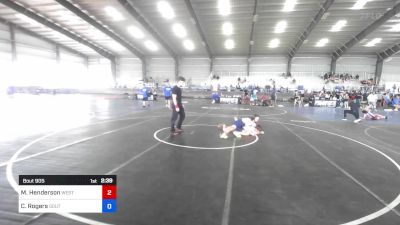 137 kg Rr Rnd 2 - Malaki Henderson, Westside WC vs Cash Rogers, Southwest Hammers