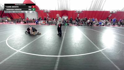 10U Boys - 120 lbs Semis - Brekken Iverson, Wisconsin vs Caine Aniceto, Fond Du Lac Wrestling Club