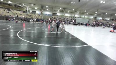 130 lbs Quarterfinal - Kendall Lewis, TNWA vs Liam Dunning, Big Red Wrestling Club