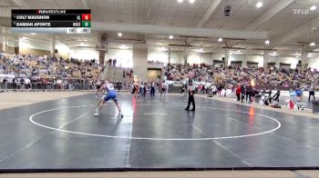 AA 126 lbs Cons. Semi - Damian Aponte, Houston High School vs Colt Maughon, Cleveland High School