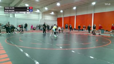 145 lbs Cons. Round 2 - Allie Silcox, Unattached vs Tessa Allen, Manchester