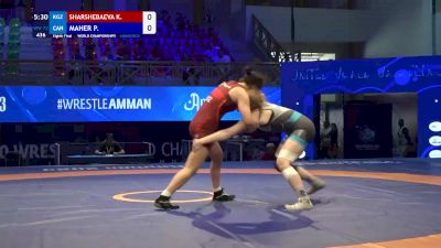 72 kg 1/8 Final - Kaiyrkul Sharshebaeva, Kyrgyzstan vs Paige Maher, Canada