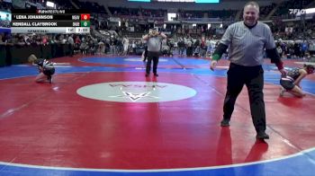 1-5A 145 Semifinal - Lena Johannson, Weaver vs Kendall Claybrook, Dadeville High School