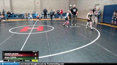 74 lbs Quarterfinal - Ryan Coffin, Punisher Wrestling Company vs Jaxson Nilson, Punisher Wrestling Company