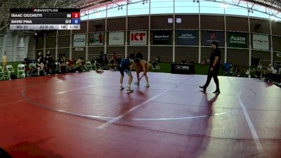 126 lbs Isaac Cicchetti, Maryland vs David Pina, Arizona Red