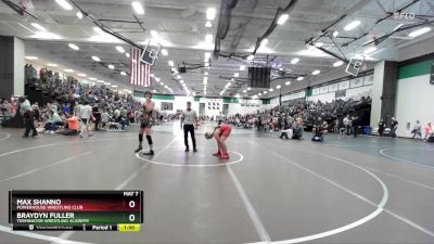 145-155 lbs Round 3 - Max Shanno, Powerhouse Wrestling Club vs Braydyn Fuller, Terminator Wrestling Academy