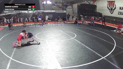 103.4-118 lbs Champ. Round 3 - Harper Eldred, Idaho vs Dani Sylva, Washington