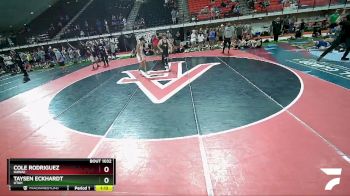 152 lbs Champ. Round 1 - Cole Rodriguez, Hawaii vs Taysen Eckhardt, Utah