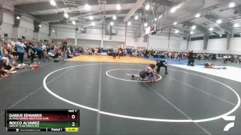 100 lbs Cons. Round 3 - Darius Edwards, El Paso Supers Wrestling Club vs Rocco Alvarez, Wesley Club Wrestling