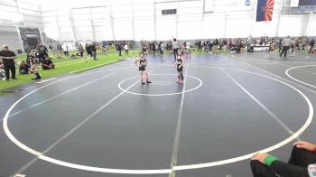 55 lbs Rr Rnd 5 - Bentley Newman, Illinois Valley Youth Wrestling vs Cole Robinson, Iron Co Wrestling Academy