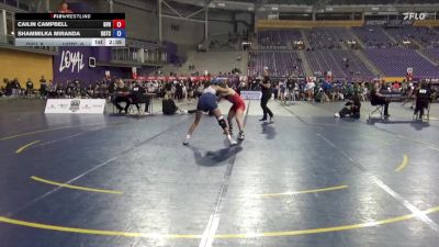 117 lbs Round 1 (16 Team) - Cailin Campbell, Grand View vs Shammilka Miranda, University Of The Cumberlands