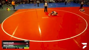 93 lbs Placement (4 Team) - Easton Bauer, Caledonia/Houston vs Bryce Gerdes, Z-M (Zumbrota/Mazeppa)
