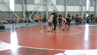 70 lbs Cons. Quarters - Raiden Crook-Hutsler, White River Hornets Wrestling Club vs Jenz Dahl, Beaver Dam Wrestling Club