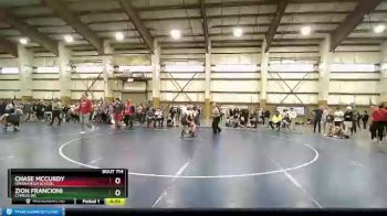 168 lbs Champ. Round 2 - Chase McCurdy, Uintah High School vs Zion Francioni, Cyprus WC