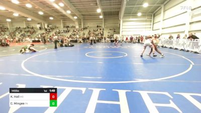 145 lbs Round Of 64 - Kairyn Hall, MD vs Cameron Mingee, PA