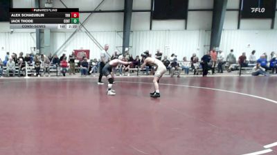 125 lbs Consolation - Alex Schaeublin, Trinity vs Jack Thode, Centenary