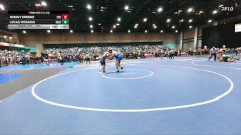 285 lbs Champ. Round 1 - Josiah Vargas, Beyer vs Lucas Rosario, Caldwell