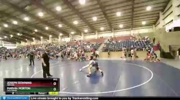 145 lbs Quarterfinal - Marvin Morton, California vs Joseph Downing, Oregon