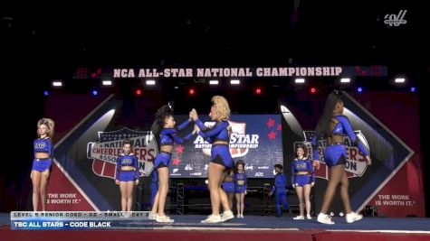 TSC All Stars - Code Black [2026 L5 Senior Coed - D2 - Small Day 2] 2026 NCA All-Star National Championship