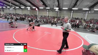 73 lbs Quarterfinal - Lee Salazar, Misfits vs Ryker Bouet, Monte Vista Takedown Club