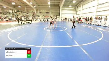 138 lbs Consi Of 32 #1 - Lucas Parietti, MO vs Zachary Clary, IN