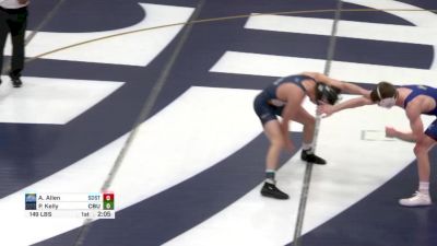 149 lbs Paul Kelly, California Baptist vs Avery Allen, South Dakota State