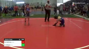 77 lbs Quarterfinal - Malachi McElroy, Sswc vs Gunnar Wilson, Salem Elite