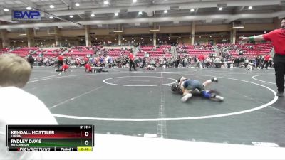 65 lbs Round 3 - Rydley Davis, Hutchinson vs Kendall Mosttler, Liberal