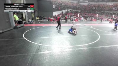 70 lbs Semifinal - Josie Vander Hyden, Freedom vs Rylee Huffman, Parkview Albany Youth Wrestling
