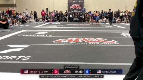 Kyheim Peterson vs Edrees Budri 2025 ADCC Orlando Open/Youth Trials