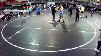 175 lbs 2nd Place Match - Burkley Collison, Pierce Warbirds vs Jasur Khaitov, Junior Titans Wrestling Club