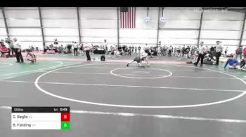 126 lbs Consi Of 16 #2 - Charleston Baglio, NC vs Brogan Fielding, NY