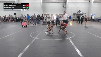 76 lbs Round 4 (8 Team) - Royce Marshall, Mat Assassins Red vs Owen Troung, 84 Athletes