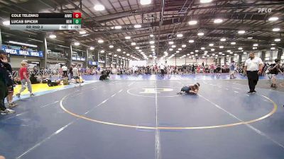 85 lbs Rr Rnd 2 - Ben Padezan, All American Wrestling Club - MS vs Landon Girch, Revival Jokers - MS