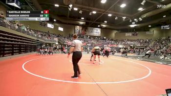 3A 190 lbs Quarterfinal - Madison Arroyo, Carbon vs Danyelle Shields, Union