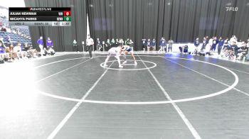 126 lbs 2nd Wrestleback (16 Team) - Micahya Parks, Newnan vs Julian Newman, Villa Rica