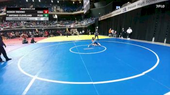 5A 157 lbs Cons. Round 3 - Antonio Cleveland, Pflugerville Hendrickson vs Honor Trevino, Lubbock Estacado