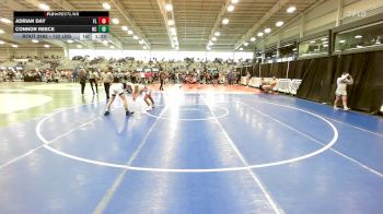132 lbs Round Of 16 - Adrian Day, FL vs Connor Reece, NC