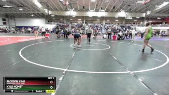 184 lbs Quarterfinal - Jackson King, Dickinson State (N.D.) vs Kyle Homet, Life University