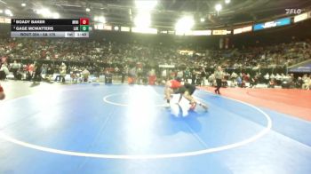 5A 175 lbs Semifinal - Gage Mcwatters, Lakeland vs Boady Baker, Minico