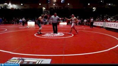 182 lbs Quarterfinal - Luke Thiel, Valparaiso vs Chris Quarles, Fishers