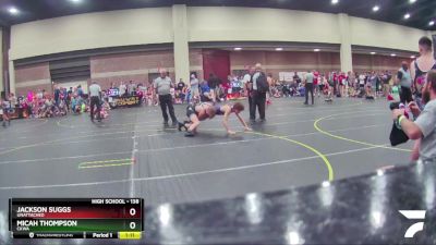 138 lbs Cons. Round 1 - Jackson Suggs, Unattached vs Micah Thompson, CKWA