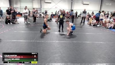 132 lbs Placement (4 Team) - Colin Martin, WonderBread Worldwide vs Roman Belardo, Storm A