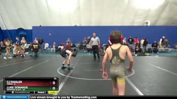 72 lbs Round 2 (8 Team) - Luke Donahue, Donahue Black vs Cj Fassler, Forge